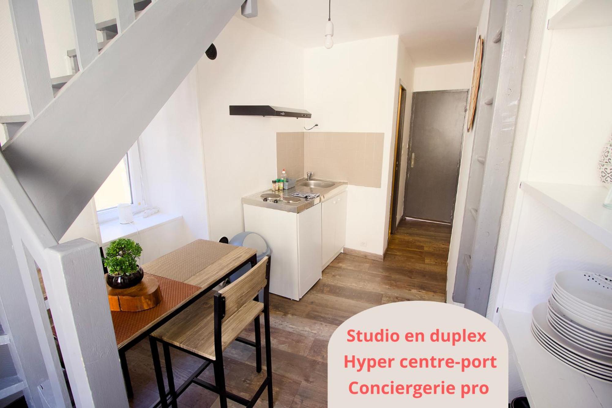 Petit Duplex Lumineux, Hyper Centre A 2 Pas Du Port, Intendance Luxury Host Шербур-ан-Котантен Екстер'єр фото